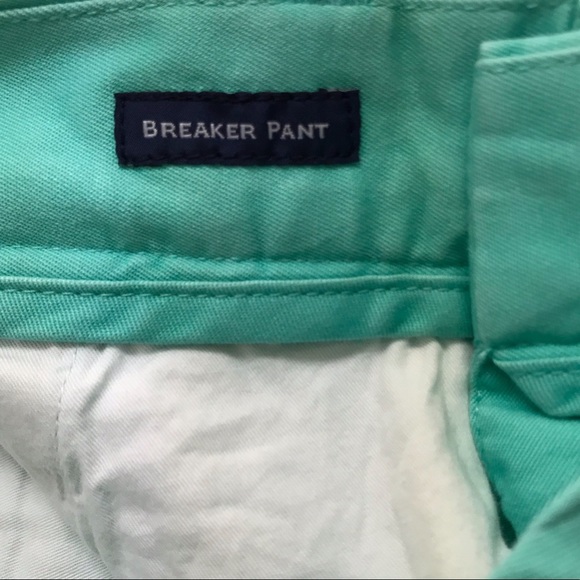 Vineyard Vines Green Breaker Pants Mens Size 28x32 - Picture 7 of 8